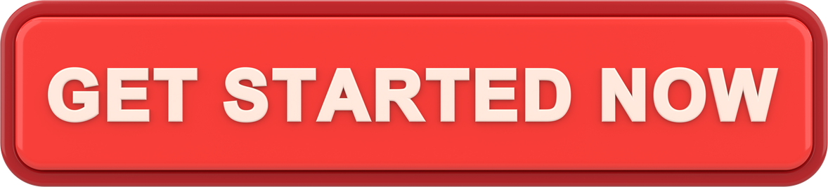 Get started now button. button. 3D illustration.